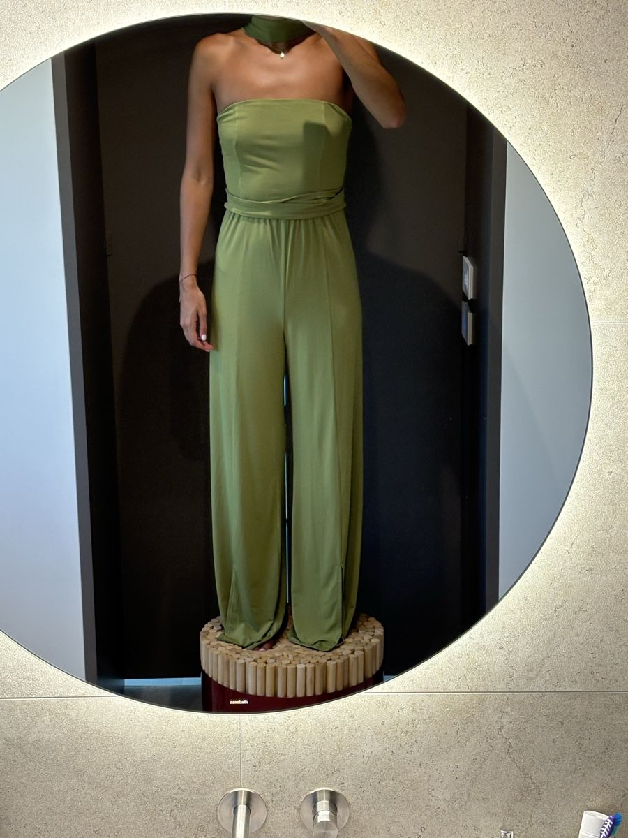 Jumpsuits: Extremely comfortable elegant green pantsuit – D'occasion à La Conversion par chi_td5v