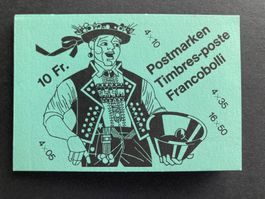 PTT Markenheft 1985 grün postfrisch