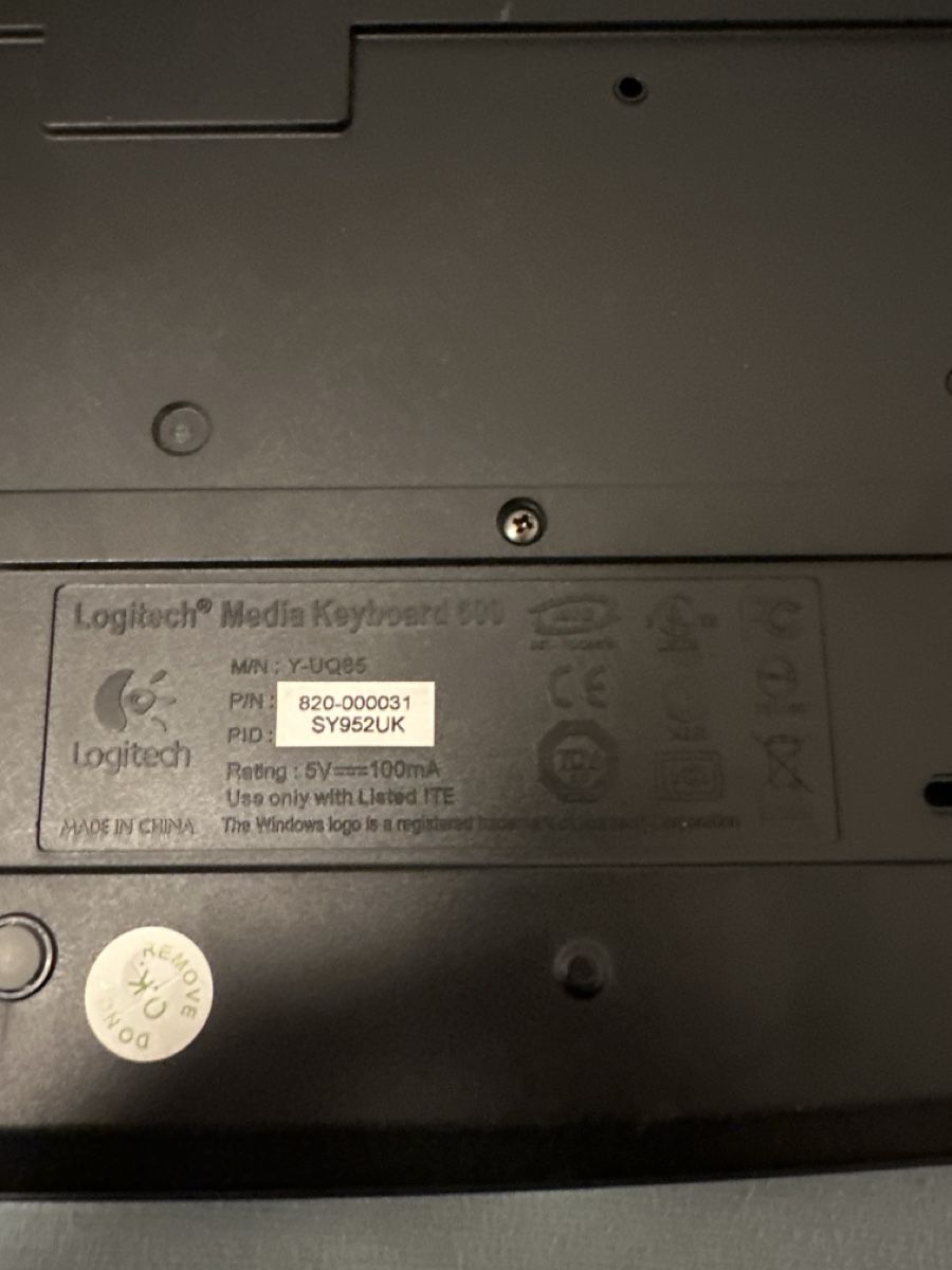 Logitech Tastiere: Logitech Media Keyboard 600 – Usato da Seengen venduto da greenway24 5