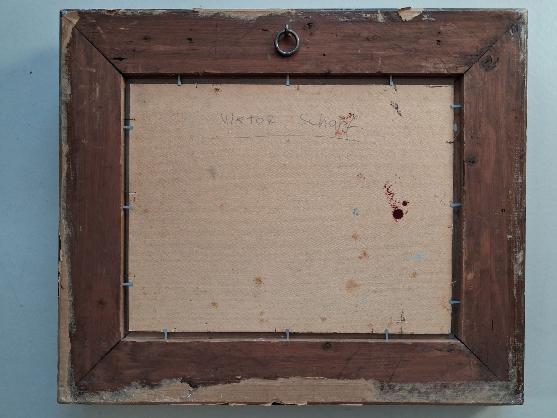 Gemälde: Viktor Scharf Bild Datiert & Signiert – Gebraucht aus Münsingen von mustang1975 6