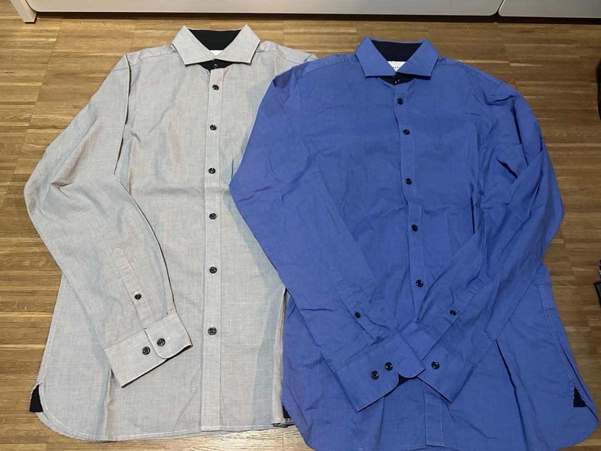 Chemises: Hemden Herren 2er Pack Grösse M, Jack&Jones – D'occasion à Basel par Zekoo. 1