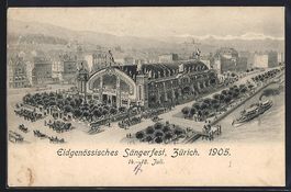 Zürich, Eidgen. Sängerfest 1905, Festh