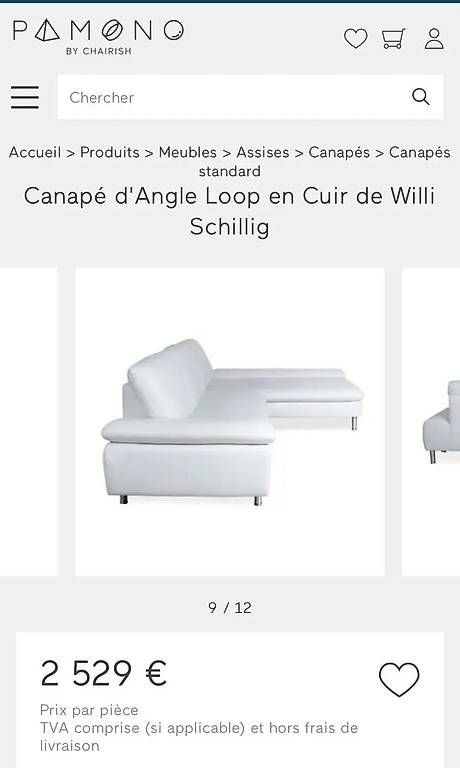 Sofas: Designer-Ecksofa von Willi Schillig – Gebraucht aus Fehraltorf von Sofalab.swiss 4