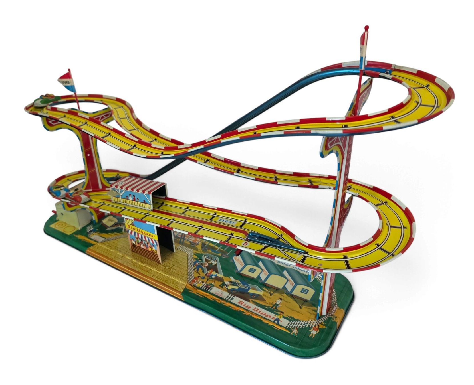 Technofix Giocattoli: Technofix Nr.316 BIG DIPPER Achterbahn OVP – Usato da Flawil venduto da JaguarXJSHE 1