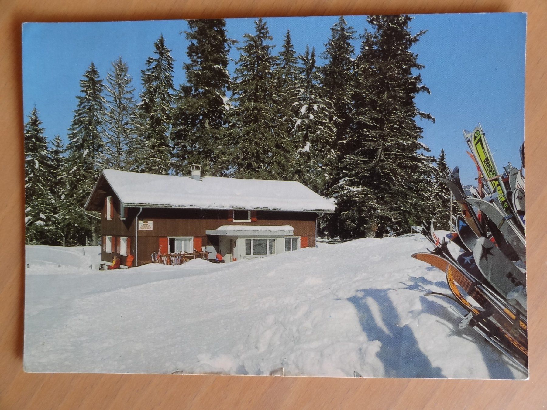 Cartoline postali: Mörlialp ob Giswil - 1983 – Usato da St Léonard venduto da Riglin