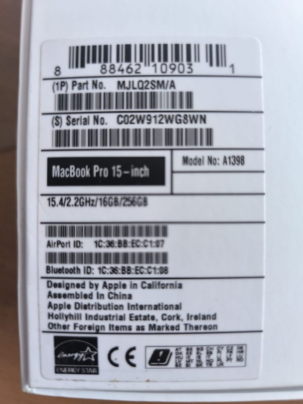 Apple Notebook: MacBook Pro 15" Retina – Usato da Koppigen venduto da mic_v7ms 5