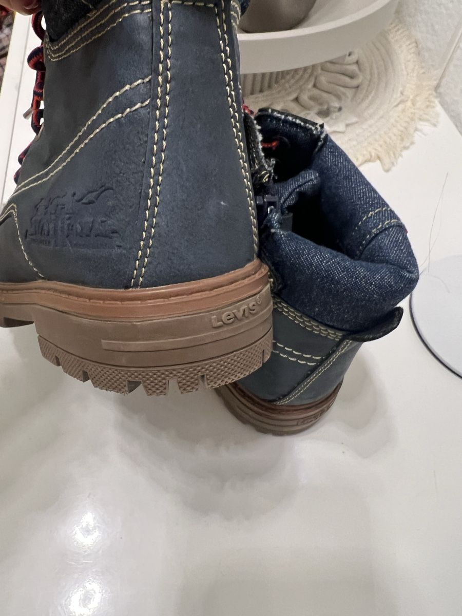 Levi's Scarpe per ragazzi: LEVIS LEDERBOOTS NAVY NEU GR 33 – Nuovo (secondo la descrizione) da Basel venduto da theo-g77 4