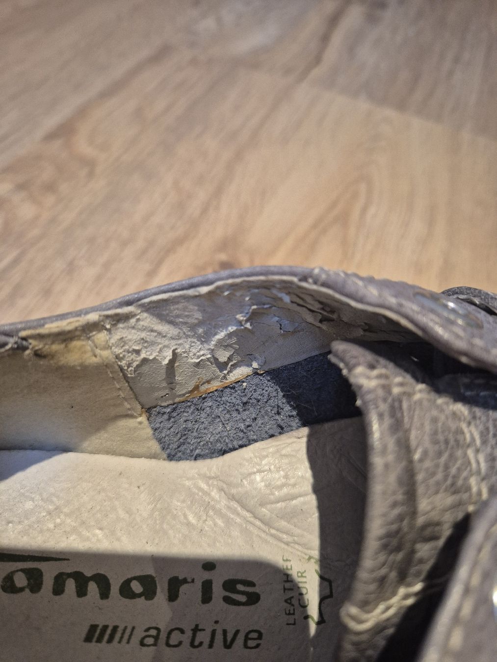 Tamaris Scarpe da donna: Tamaris Damen Sneaker blau Echtleder Grösse 36 – Usato da St. Gallen venduto da ali_tms5 1