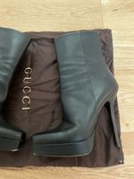 Bottines Gucci en cuir noir, taille 38
