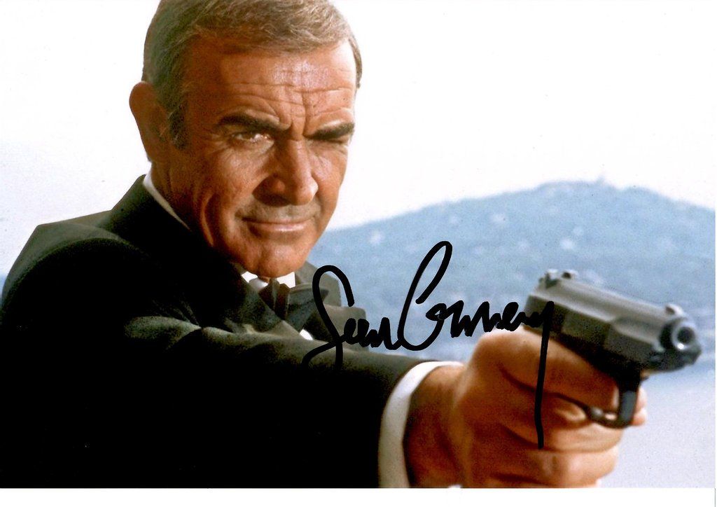 Autografi: Sean CONNERY James Bond / AUTOGRAMM – Usato da Egg b. Zürich venduto da bunny-dieter