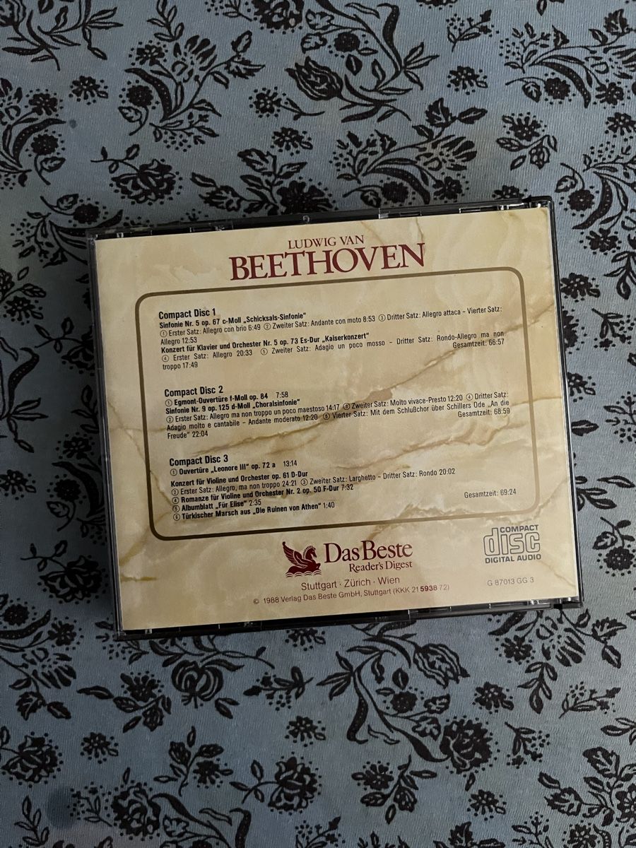 CDs: Drei Beethoven CD – D'occasion à Dietikon par Francina72 1