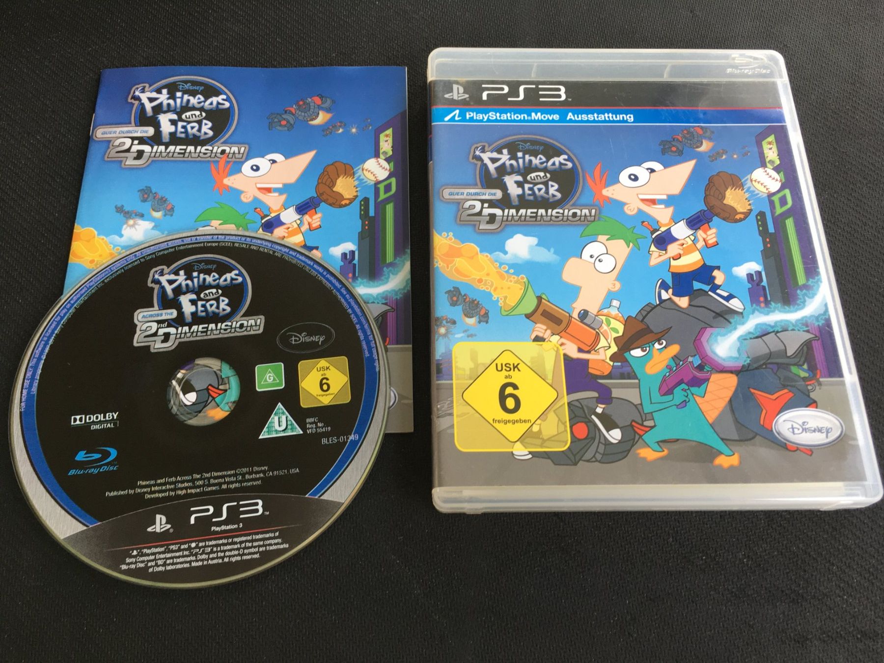 Sony Giochi: Phineas und Ferb -  PS3 / Playstation 3 – Usato da St.Gallen venduto da sjosjo