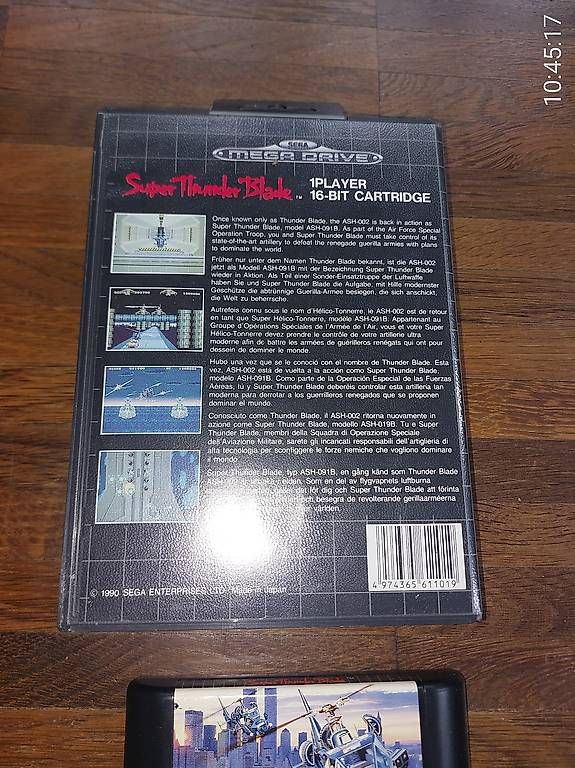Spiele: Super Thunder Hawk für Sega Mega Drive – Gebraucht aus Bäch SZ von Retroandy 1