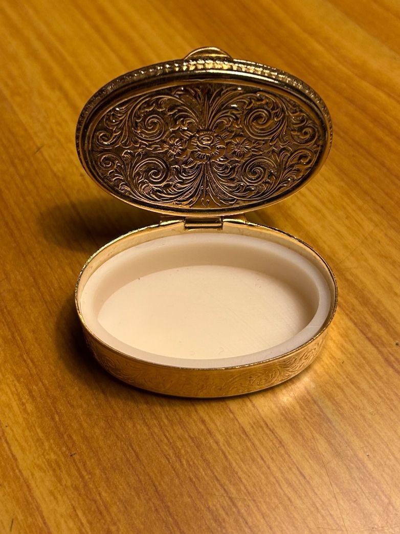 Altro in Cosmetici & Cura: Pillendose  Schmuckdose Geschenkdose Vintage 70er 80er – Usato da Steffisburg venduto da smocky17 2
