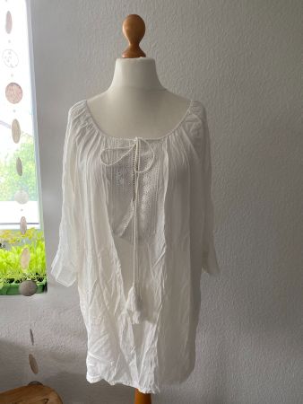 Romantisch Blusentunika, Gr. M (38-42)