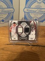 Carte NBA Yao Ming Shaquille O'Neal Combo Materials