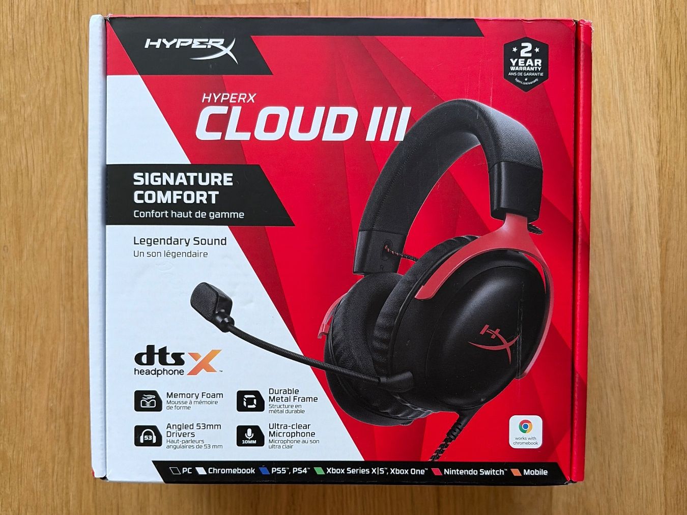 Hyperx Cuffie: HyperX Cloud III (kabel) – Nuovo e nell'imballaggio originale da Uitikon Waldegg venduto da dabeka