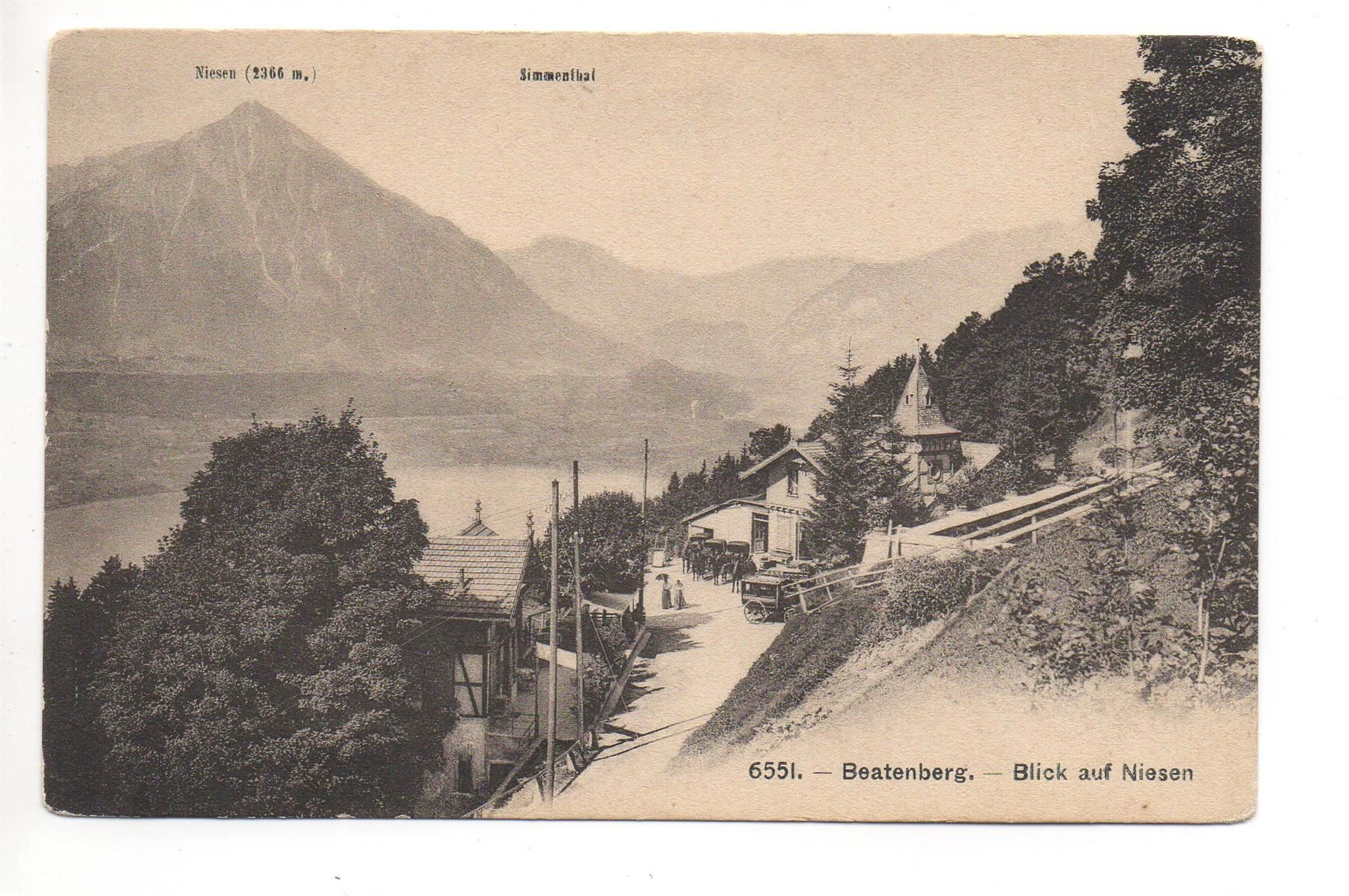 Cartoline postali: BEATENBERG Blick auf Niesen – Nuovo (secondo la descrizione) da Jona venduto da philajona