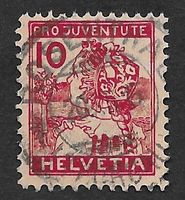 1915: Pro Juventute Luzerner Mädchen Nr.J3 Rosenthal