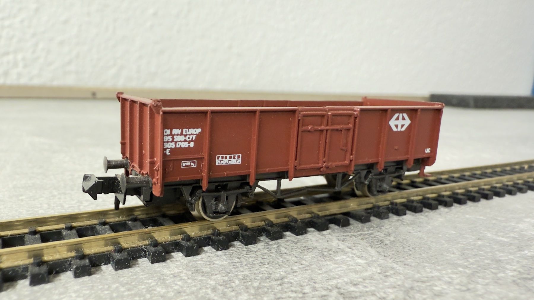 Rivarossi Modellini di ferrovie: Rivarossi Güterwagen Spur N – Usato da Windlach venduto da Kelebra 2