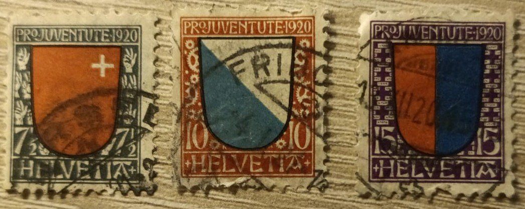 Tutti i francobolli: Schweiz Marken , pro juventute 1920 – Usato da Stein am Rhein venduto da tom_fq6v