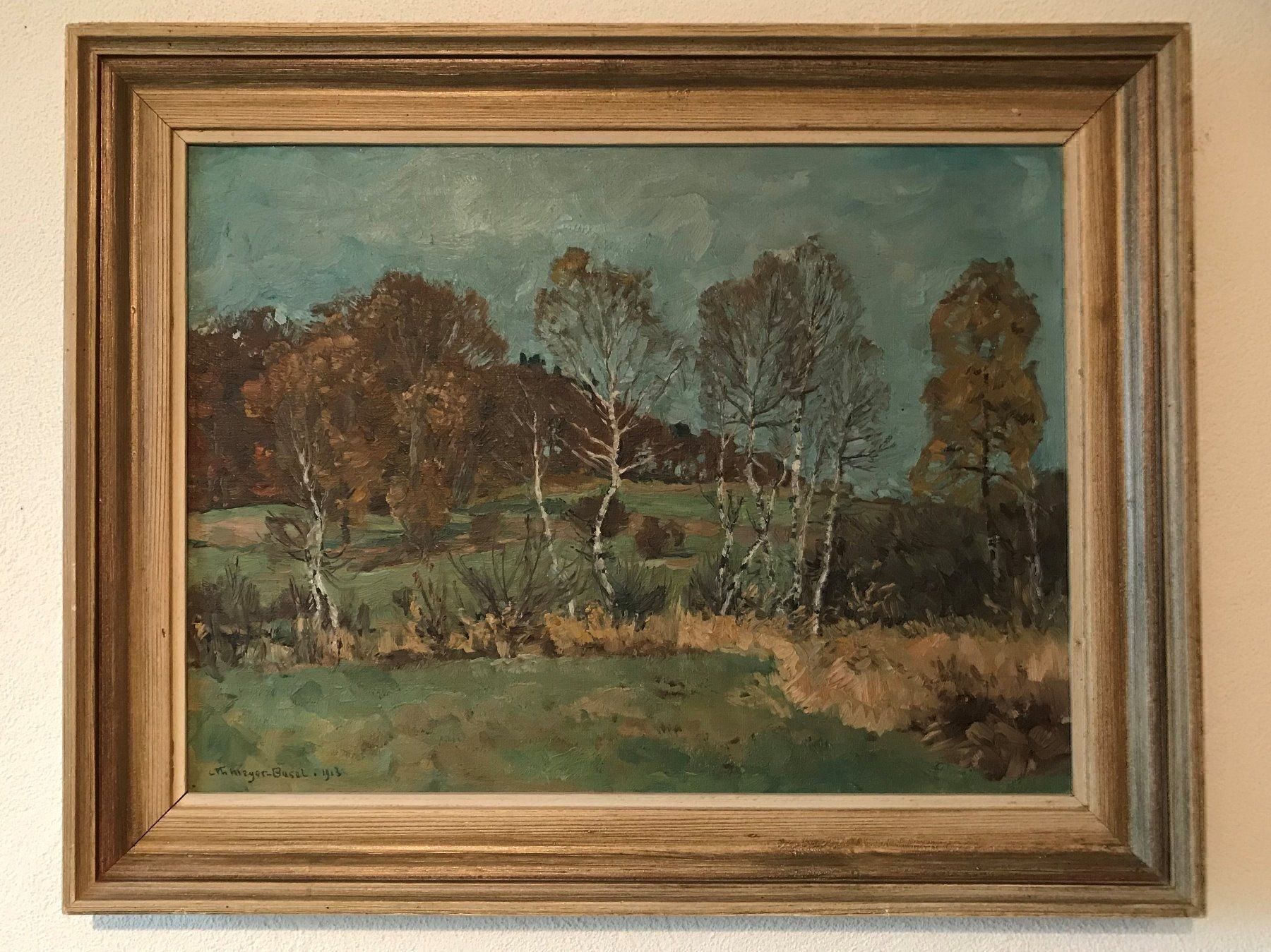 Dipinti: Ölgemälde von Carl Theodor Meyer – Usato da Einsiedeln venduto da artgallery59 1