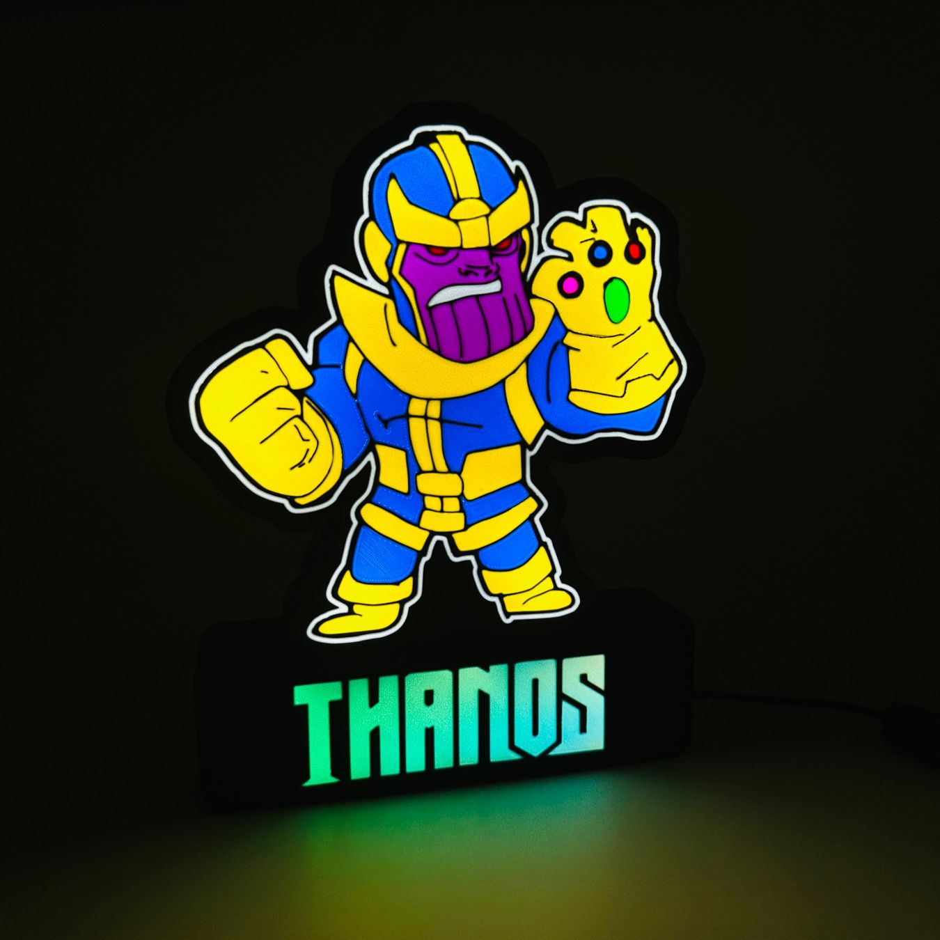Lampade: Lightbox lampe led THANOS RGB – Nuovo (secondo la descrizione) da Vicques venduto da PAMB3D 2