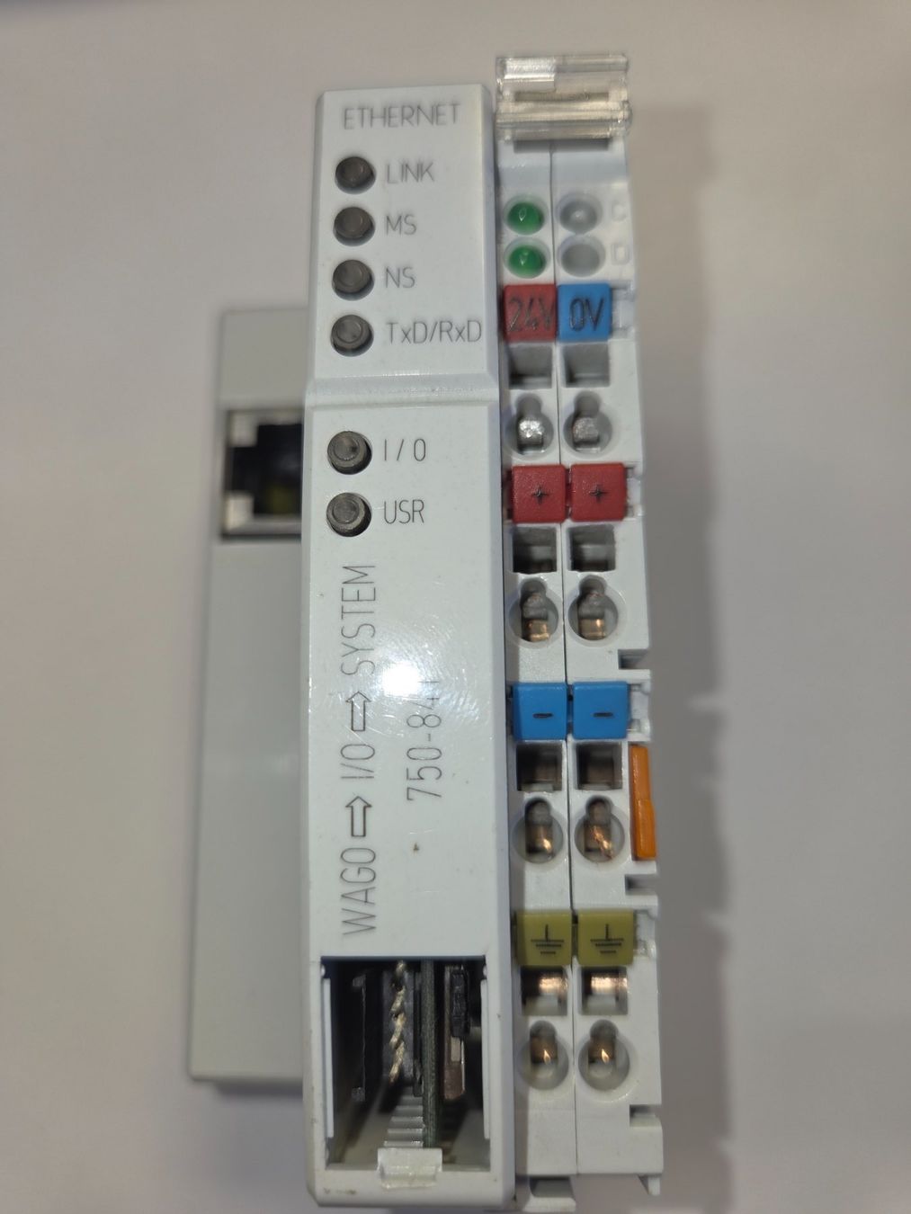 Wago Componenti elettronici: WAGO ETHERNET SPS-Controller 750-842 1 St – Usato da Corgémont venduto da Couache