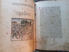 Die eidgenössische Chronik des Wernher Schodoler um 1510....
