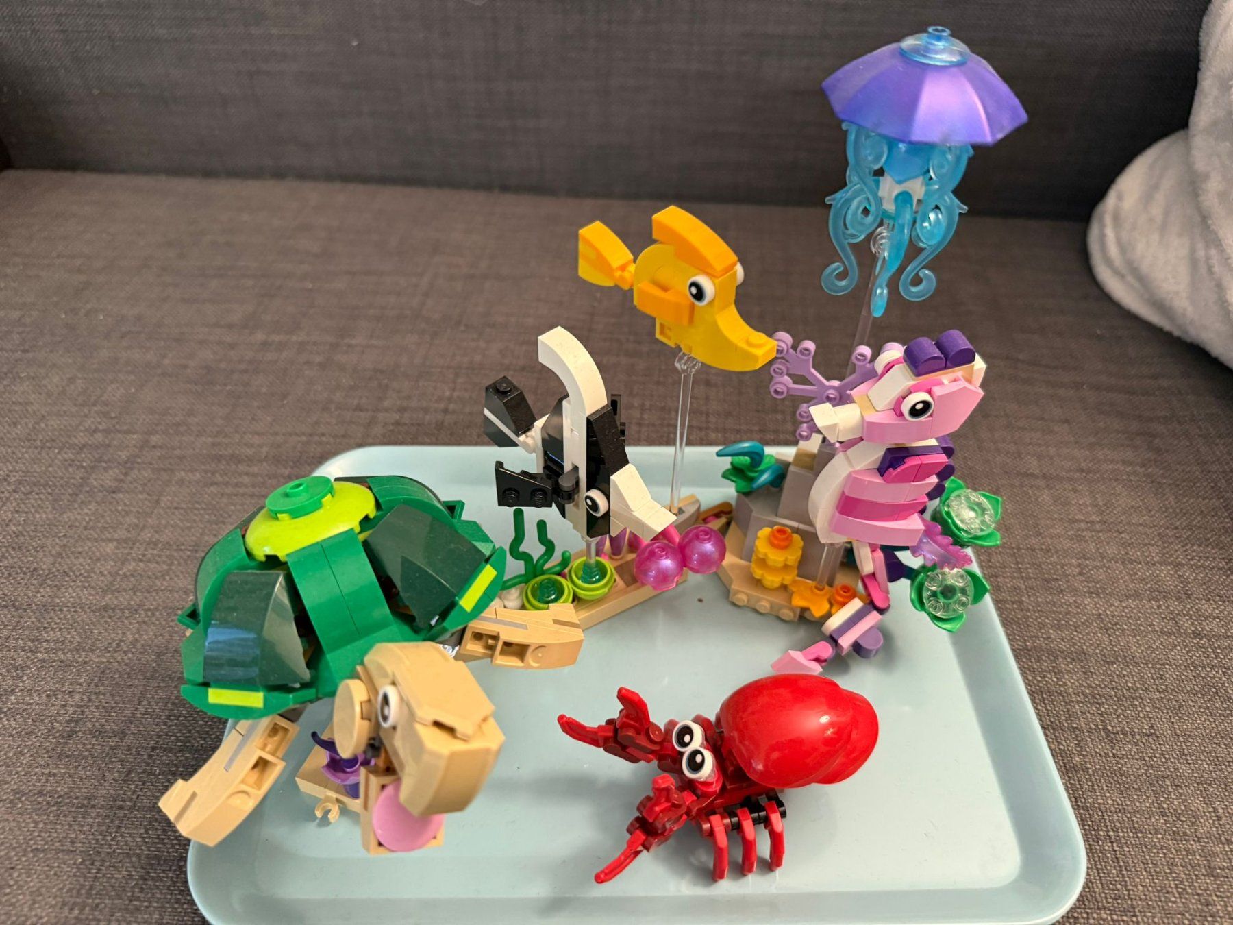 Lego Kit di costruzioni: Ein Lego Set "Unterwasser" – Usato da Zweisimmen venduto da Mousie
