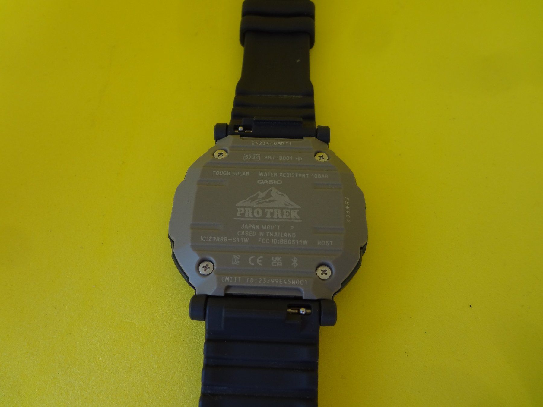 Casio Orologi: CASIO PRO TREK PRJ-B001-1JF Hiker Line Bluetooth Solar – Usato da Thun venduto da Fra130 7