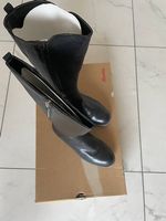 Stivali alti in pelle neri 37 