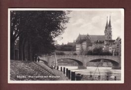 BASEL - Rheinpartie mit Münster