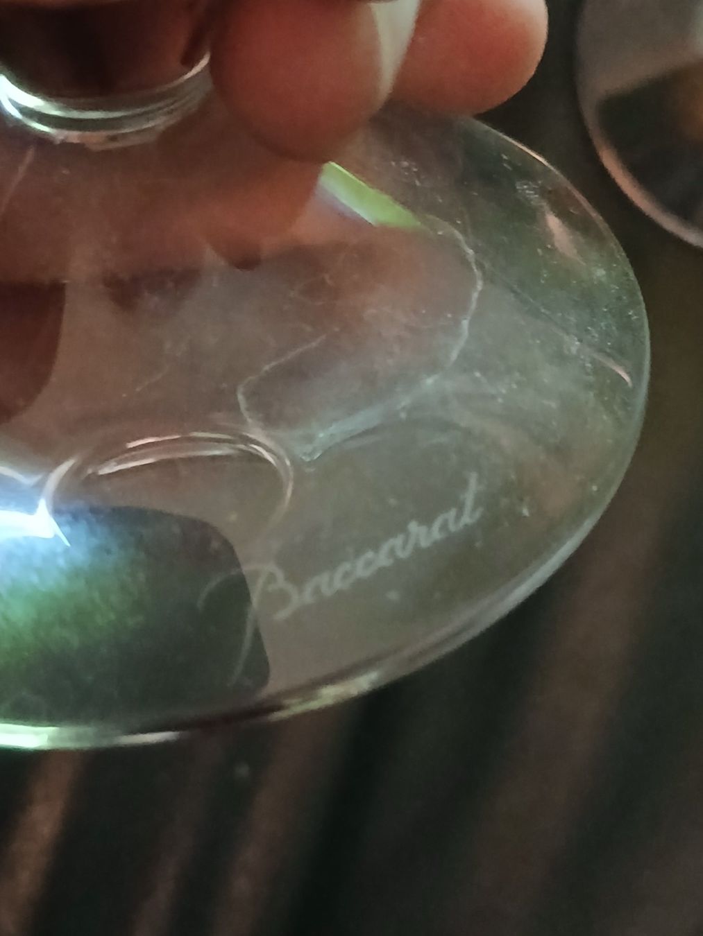 Bicchieri: 2 verres Baccarat – Usato da Le Grand-Saconnex venduto da Rgt87 9