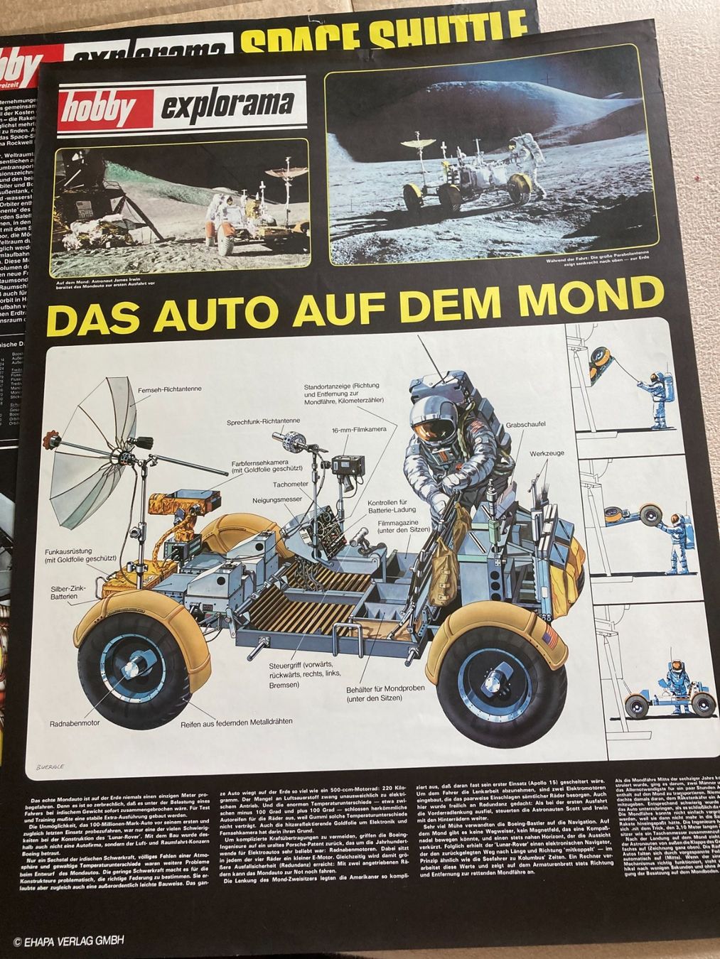Posters & Illustrations: Explorama / Plakate von hobby-Verlag / div. 10 Stk. – D'occasion à Herzogenbuchsee par Emmenthaler 9