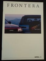 Prospekt Opel Frontera 1992