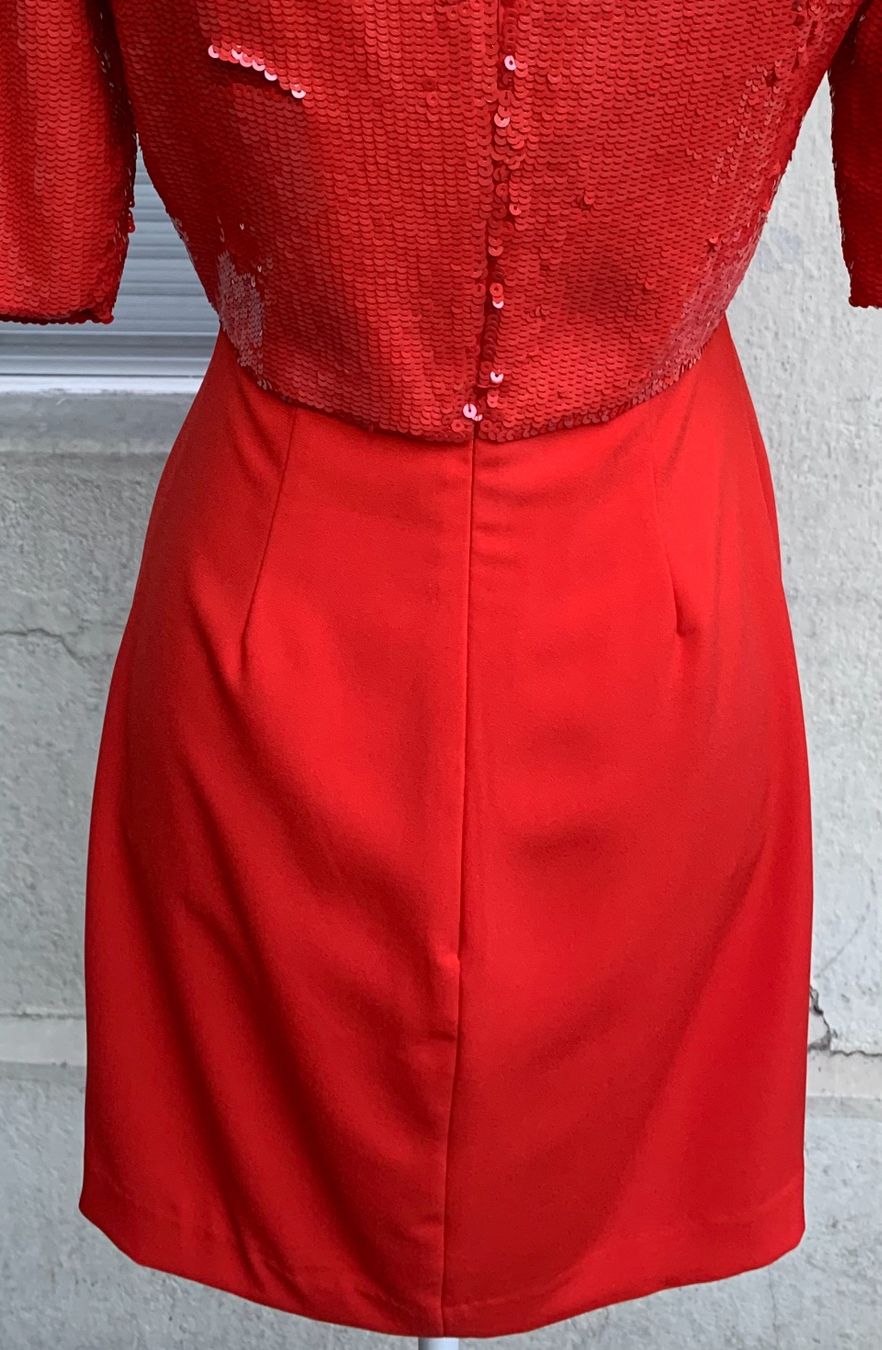 Kleider: Superbe robe courte REISS Kori séquins rouge clair t.XS – Neu (gemäss Beschreibung) aus Martigny von only__you 5