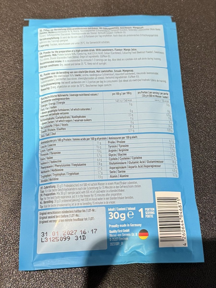 More Nutrition Cibi & Specialità: More Clear Probe, neu! – Nuovo e nell'imballaggio originale da Tuggen venduto da jess_gls06 1