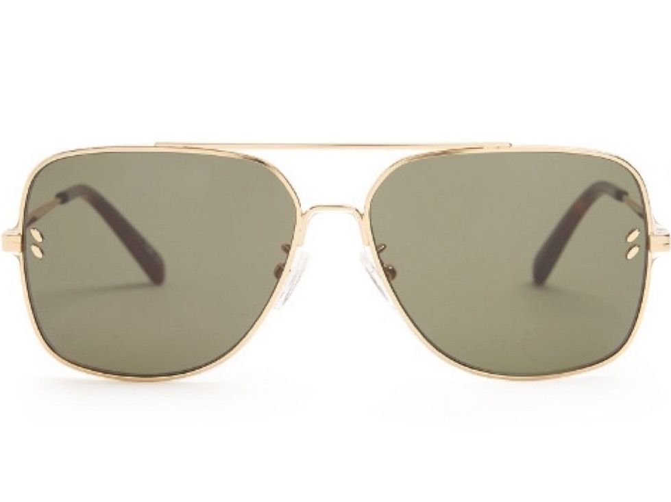 Brillen & Gläser: Stella McCartney Black & Gold Aviator Sunglasses – Gebraucht aus Zürich von Jllamas1 1