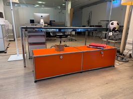 Usm Lowboard orange Lieferung gratis