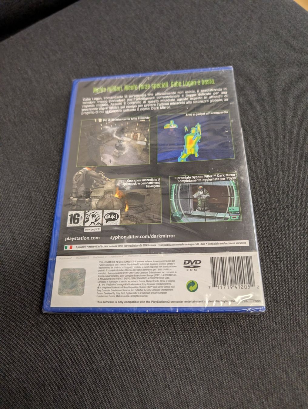 Giochi: Syphon filter dark mirror Sony playstation 2 SEALED – Nuovo e nell'imballaggio originale da Giubiasco venduto da Ticinerd 1