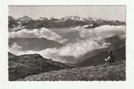 Ansichtskarte Hohgant Berneralpen 1941