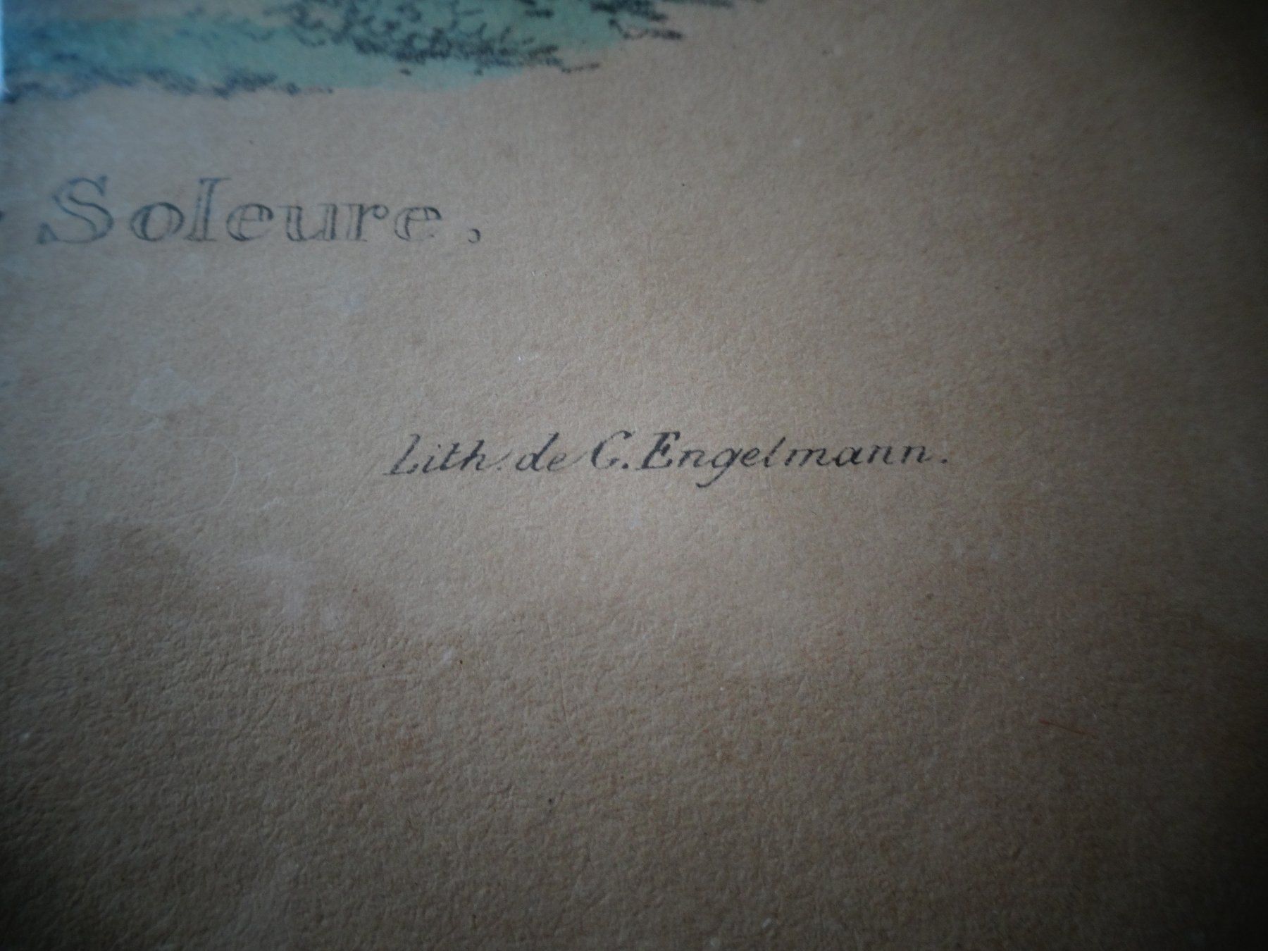 Grafiken & Lithographien: 1 Lithographie Caton Solothurn – Gebraucht aus Neerach von jenny062 4