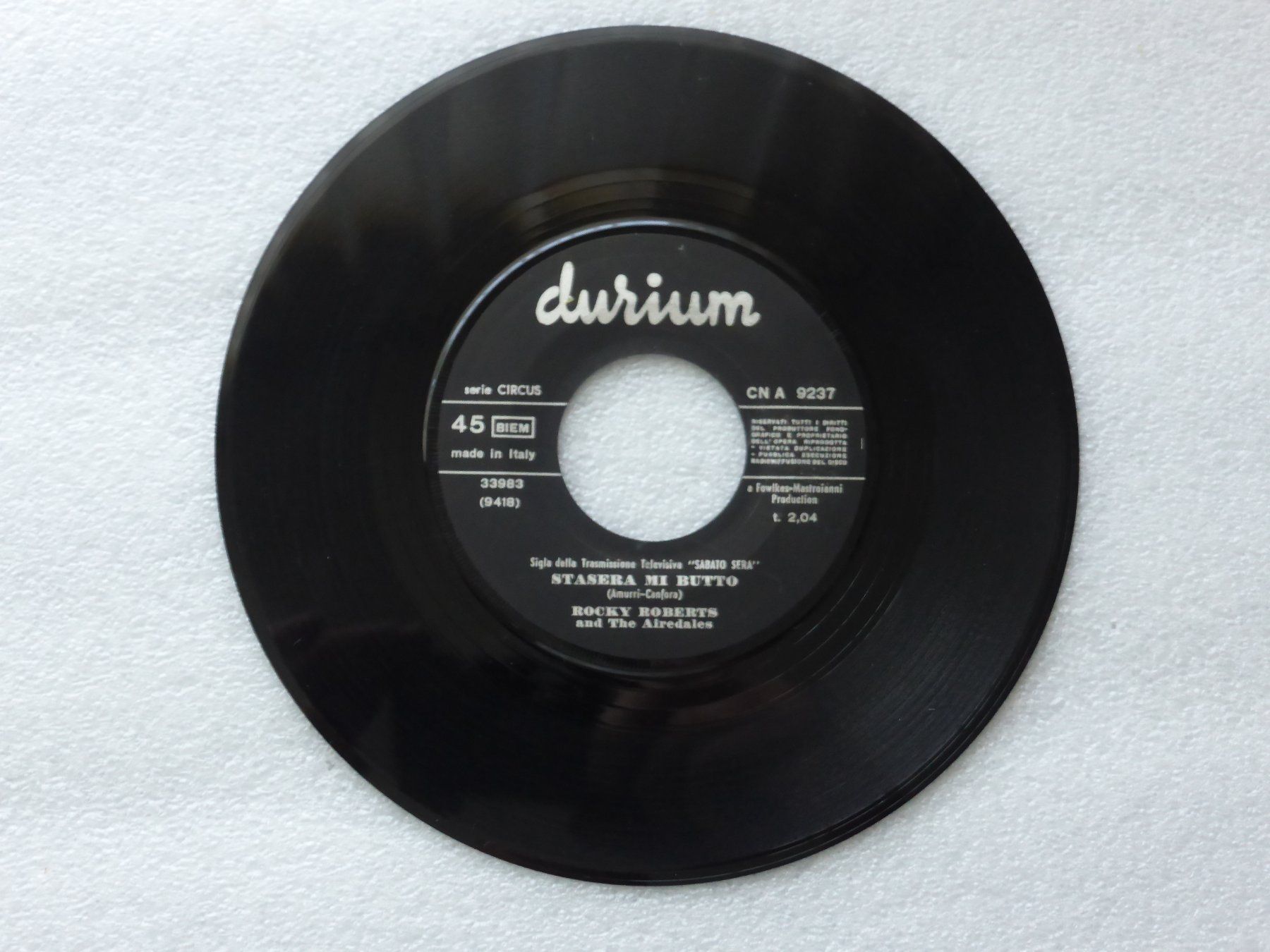 Dischi in vinile: Vinyl Single   ROCKY ROBERTS – Usato da Küssnacht am Rigi venduto da Mondkinder 1