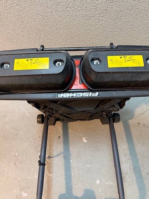 Fischer Ganci per rimorchio: Fisher porte-vélos sur attelage – Usato da Fully venduto da palissandre 1