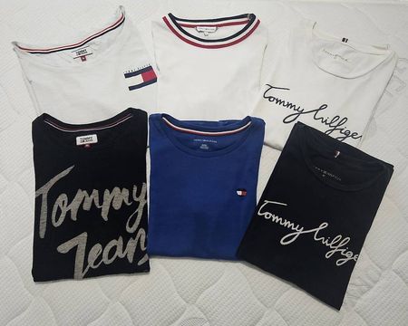 6x Tommy Hilfiger T-Shirt gr. M