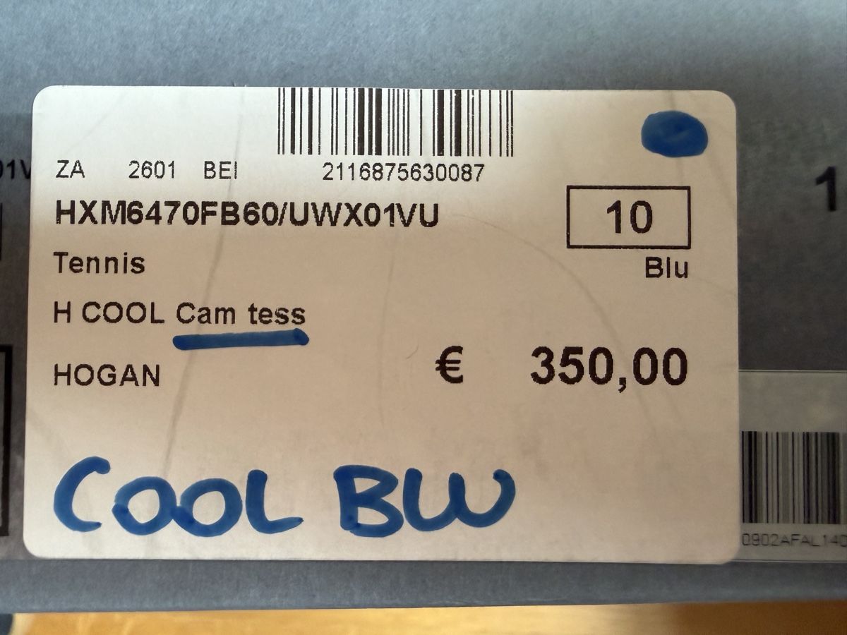 Hogan Scarpe da uomo: Hogan Sneaker dunkelblau, Grösse 44 – Nuovo (secondo la descrizione) da Luterbach venduto da id98 4