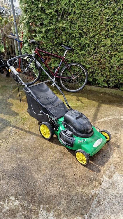 Okay Rasenmäher 3 in 1 mit Auffangkorb und Mulcher Funktion Kaufen