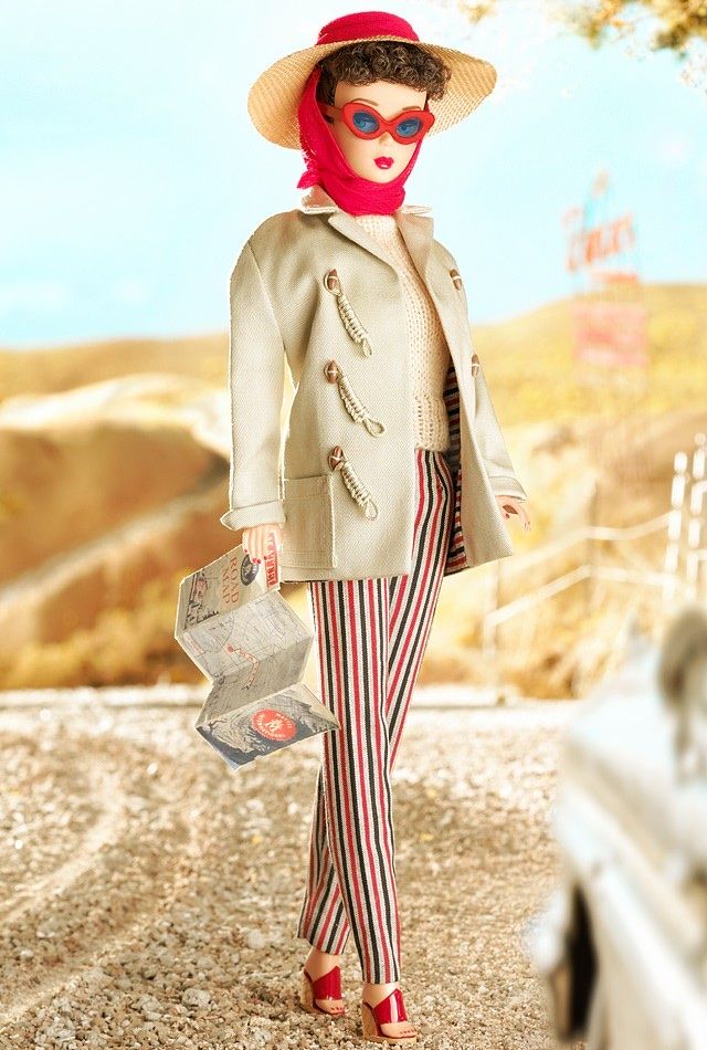 Bambole: Barbie, Open Road 1961, Repro 2003, NRFB – Nuovo e nell'imballaggio originale da BÜLACH venduto da arun8184 4
