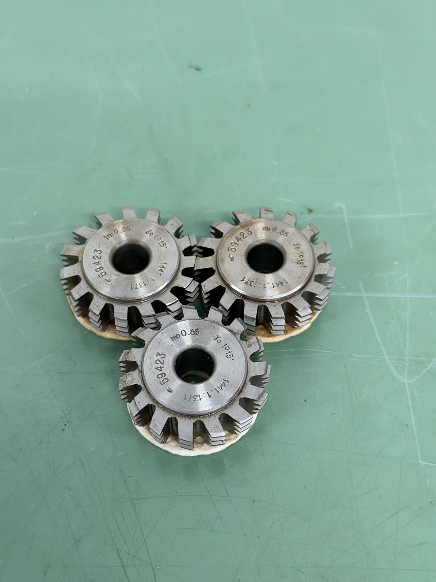 Tutti gli attrezzi: 3x Mikron gear cutting module M0.85. – Nuovo e nell'imballaggio originale da Aarberg venduto da SNMachines 3